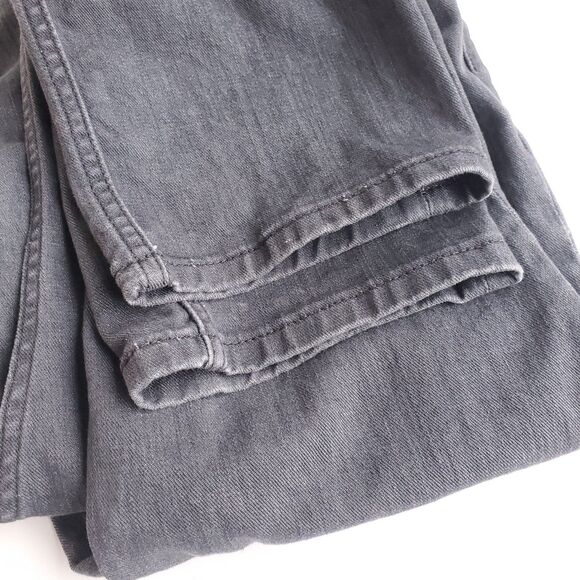 Levis Mens 511 Slim Fit Jeans Gray 34 x 27 Irregular (Tag says 36 x 30) Denim - Picture 9 of 16